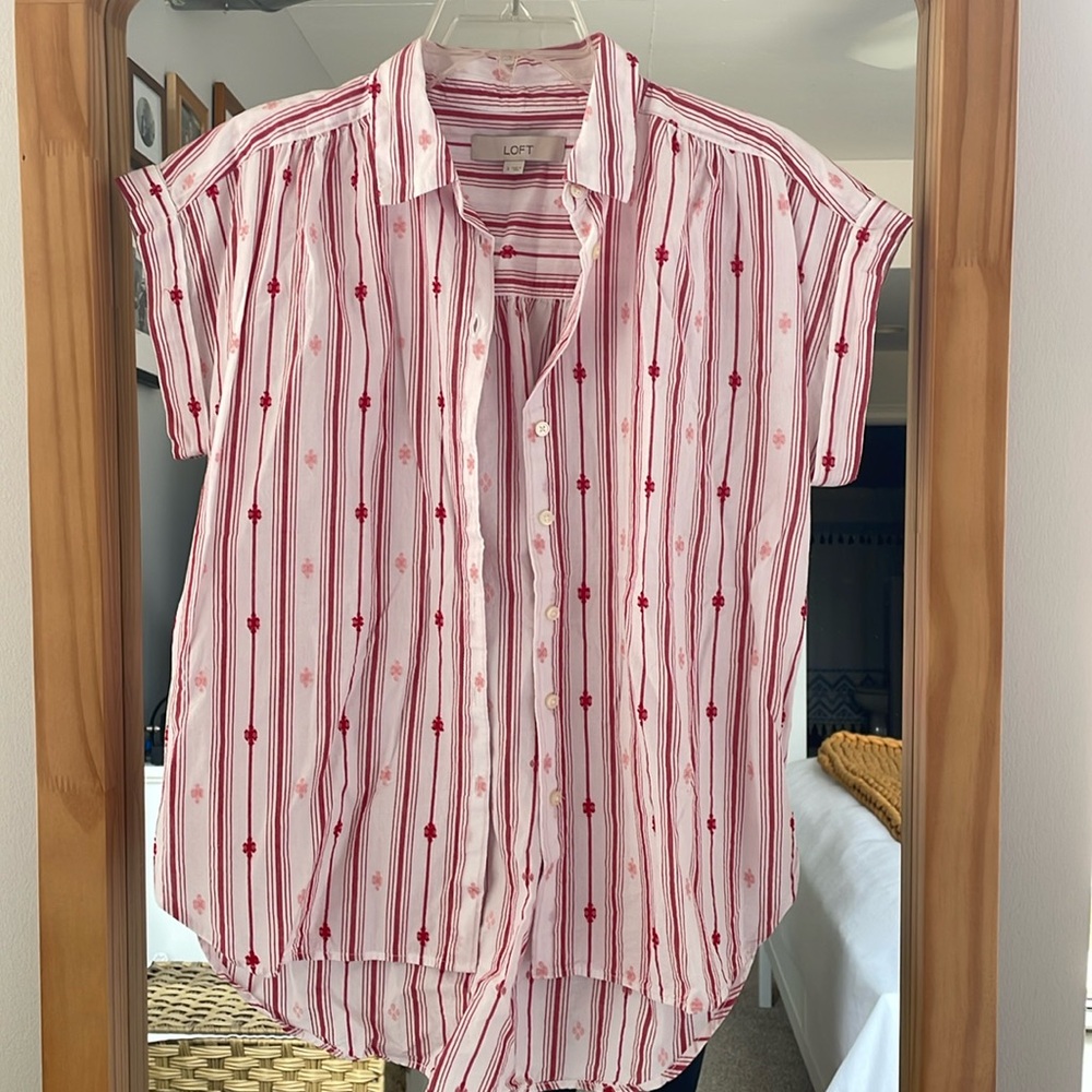Loft dolman sleeve top - size S